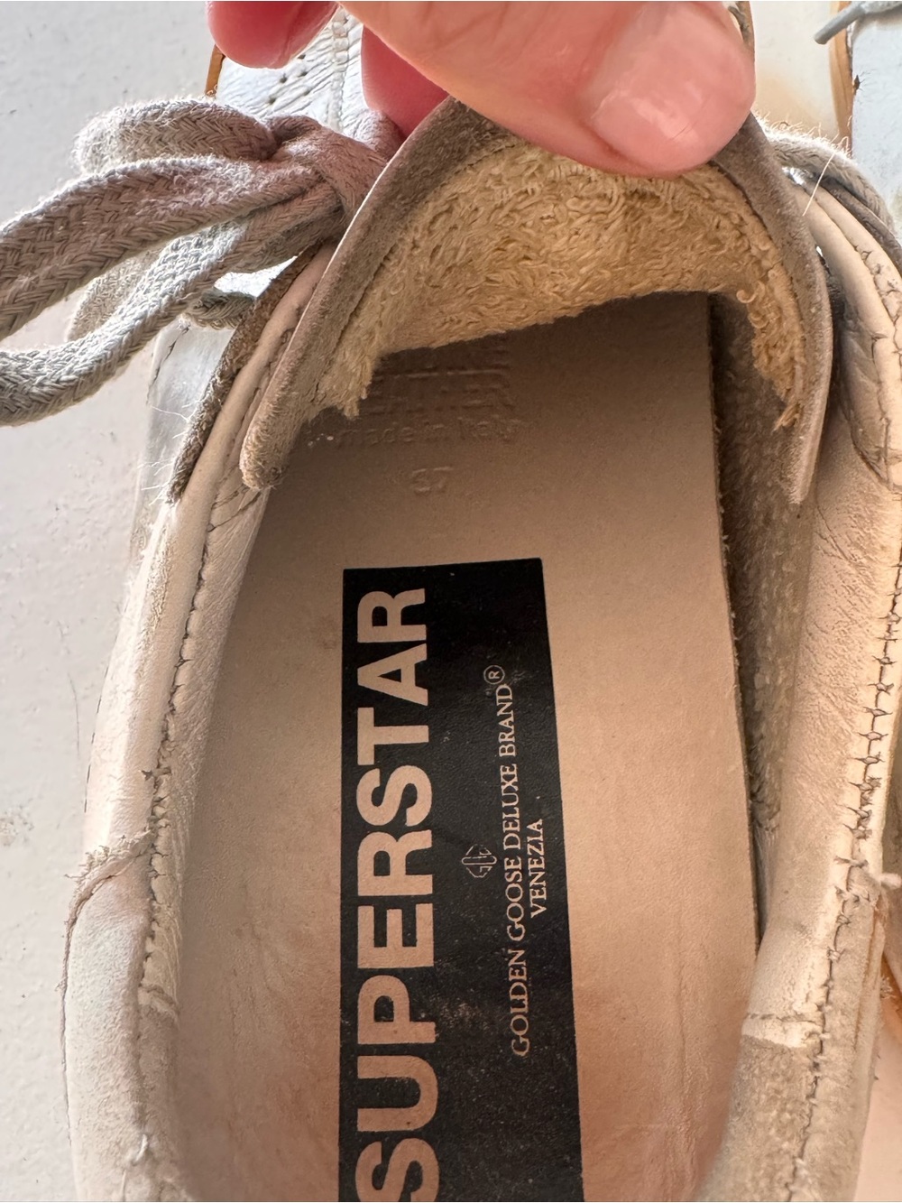 Golden Goose superstar sneakers - Picture 4 of 4